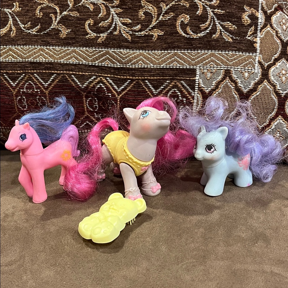 Vintage My Little Pony Trio G1&G2